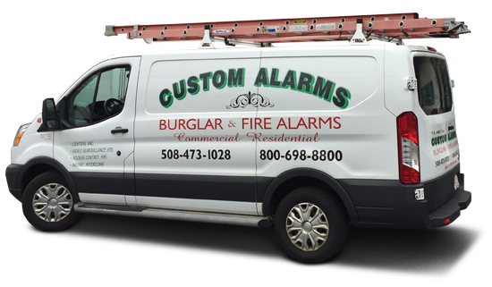 Custom Alarm installs and services door access control jobs in RI and MA